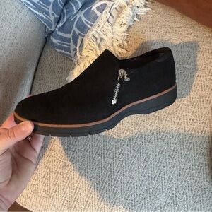Dr. Scholl’s suede booties! Worn once!!